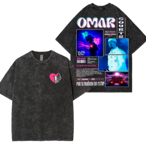 Camisa oversize manchada en ácido Omar Courtz